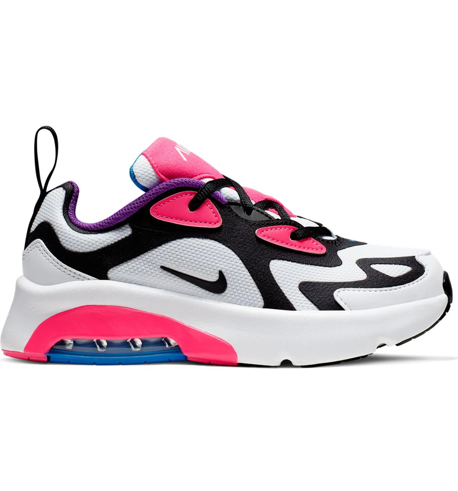 Nike air max top 200 white and pink
