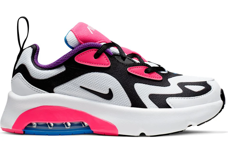 Nike Air Max 200 White Hyper Pink Black (PS)