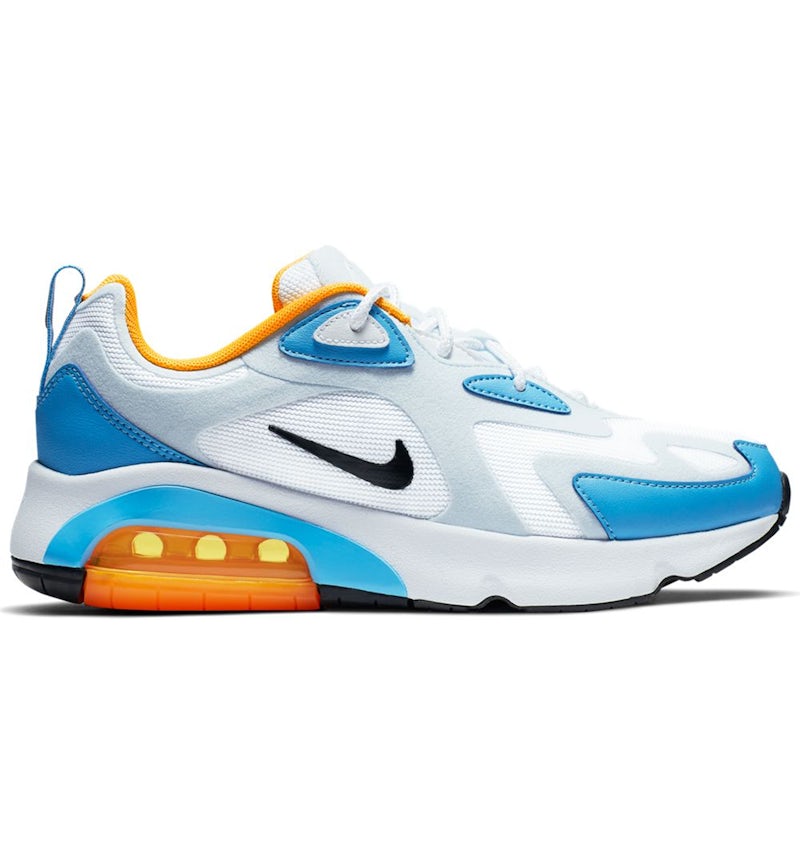 Nike Sneaker Nike Air Max 200 Blue And Orange Nike Air Max 200