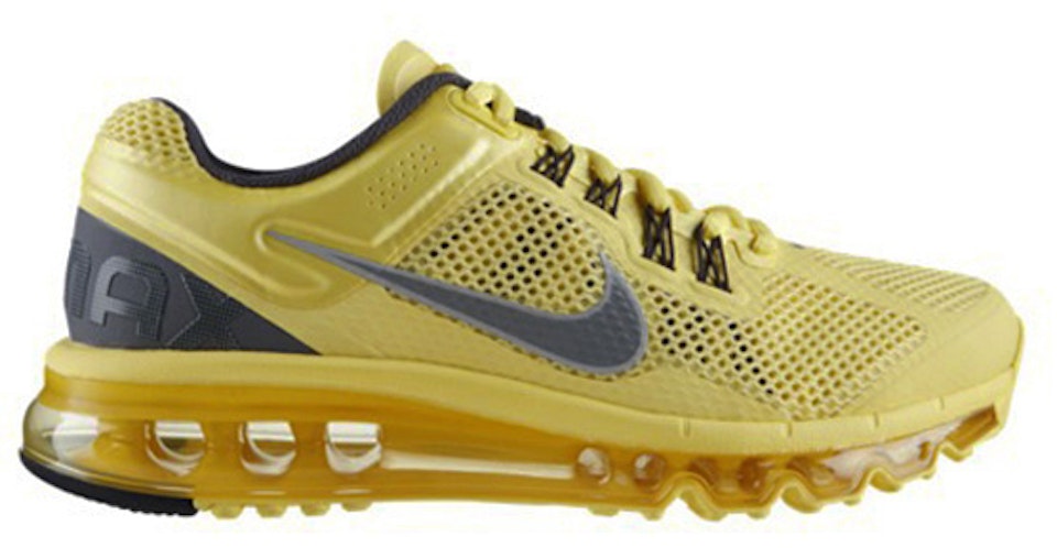 patrulla Subdividir Mentor Nike Air Max+ 2013 Electric Yellow (Women's) - 555363-700 - US