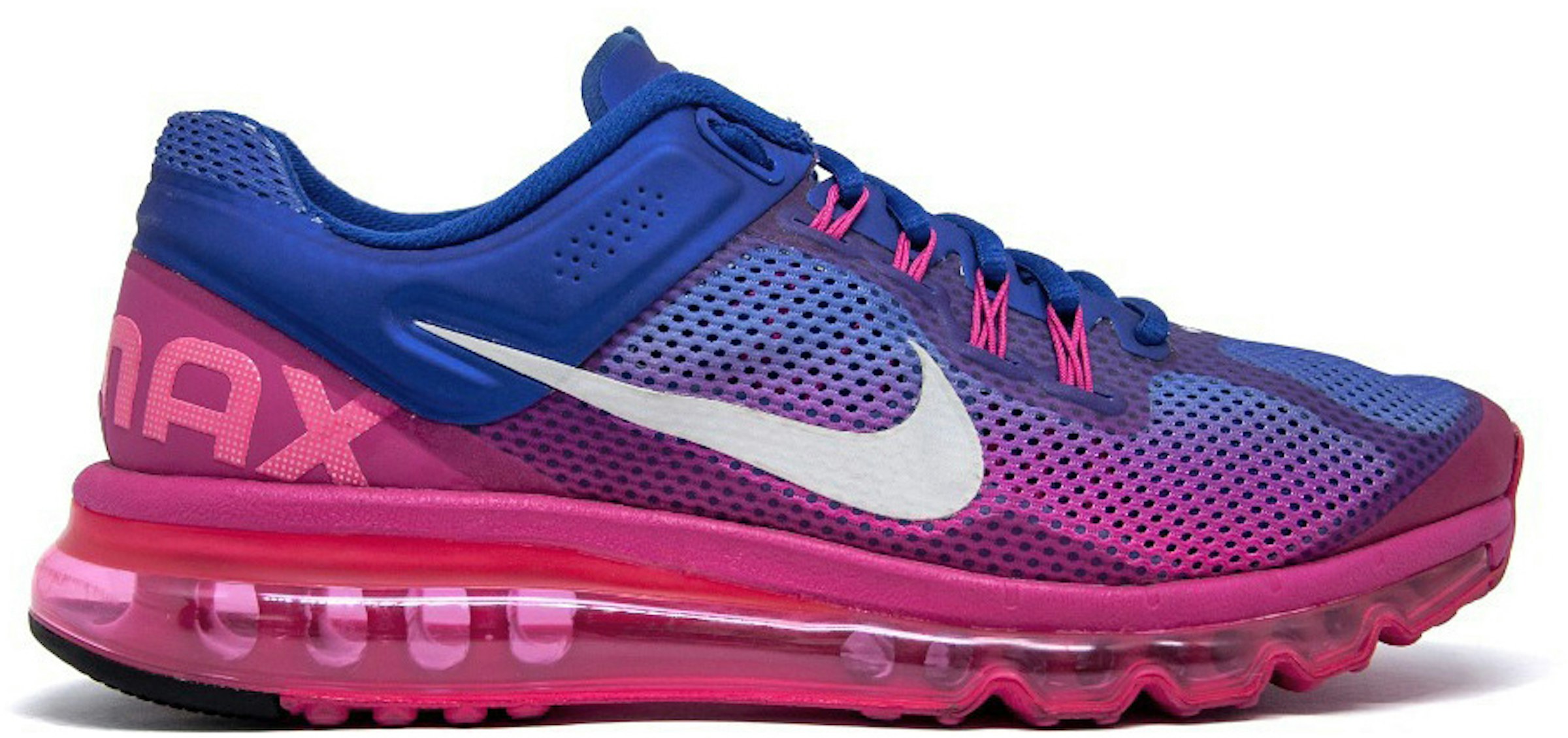 Nike Air Max+ 2013 Pink Blue Force (Women's) - US