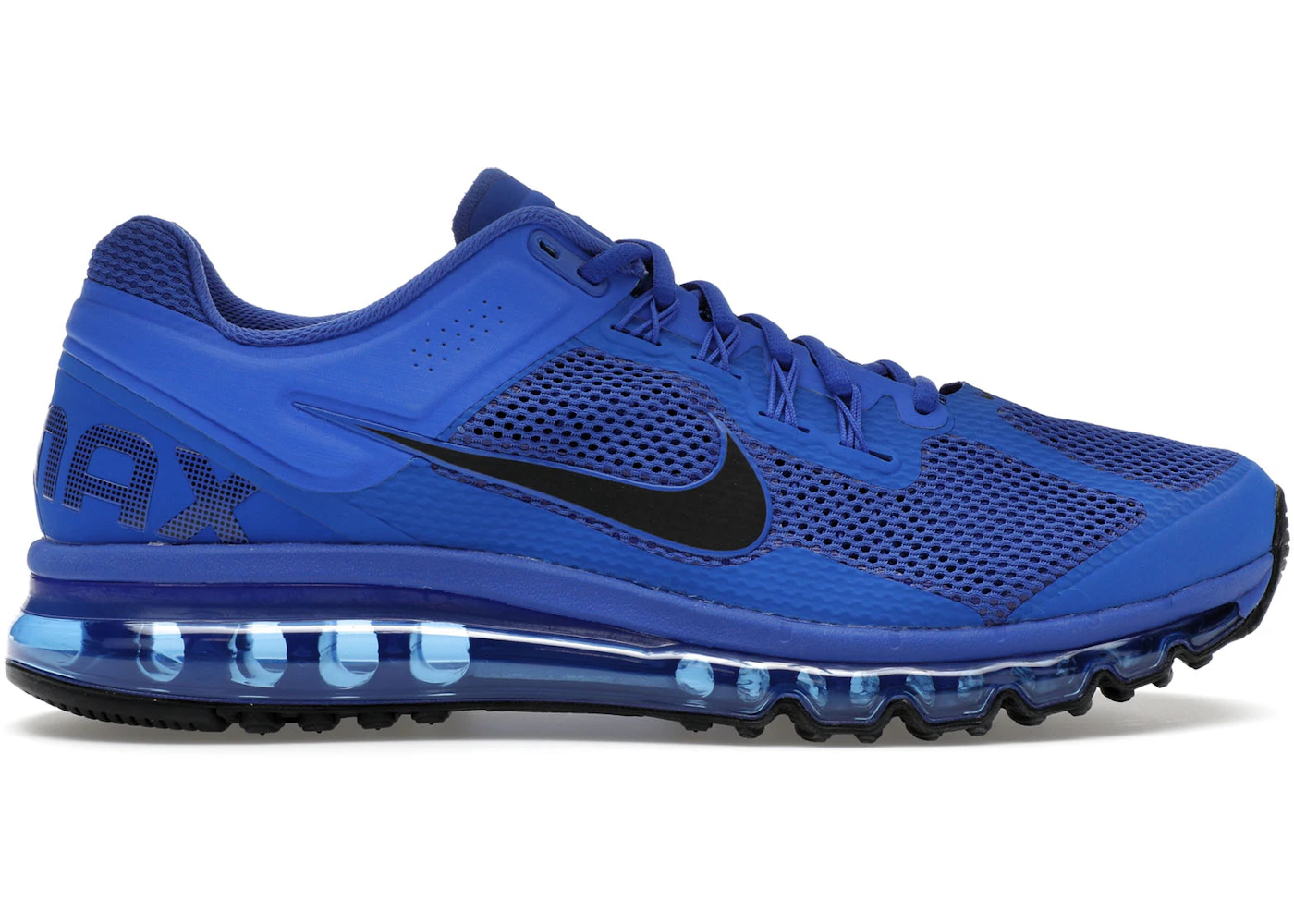 Nike Air Max 2013 Hyper Royal Racer Blue Game Royal Black Men's ...