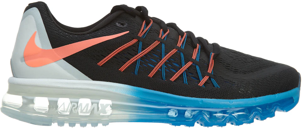 Email schrijven aflevering Jong Nike Air Max 2015 Black/Hot Lava-White-Photo Blue - 698902-008 - US