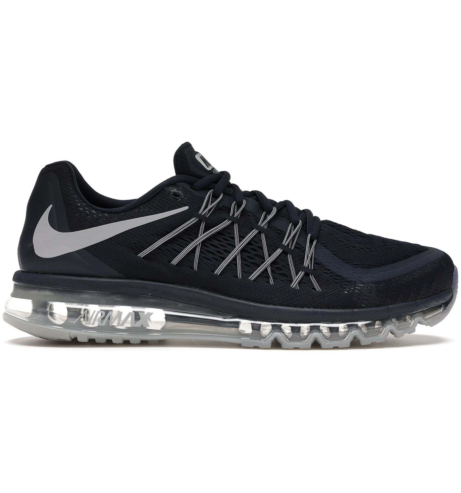 Sepatu nike air max 2015 hitam polos Clearance