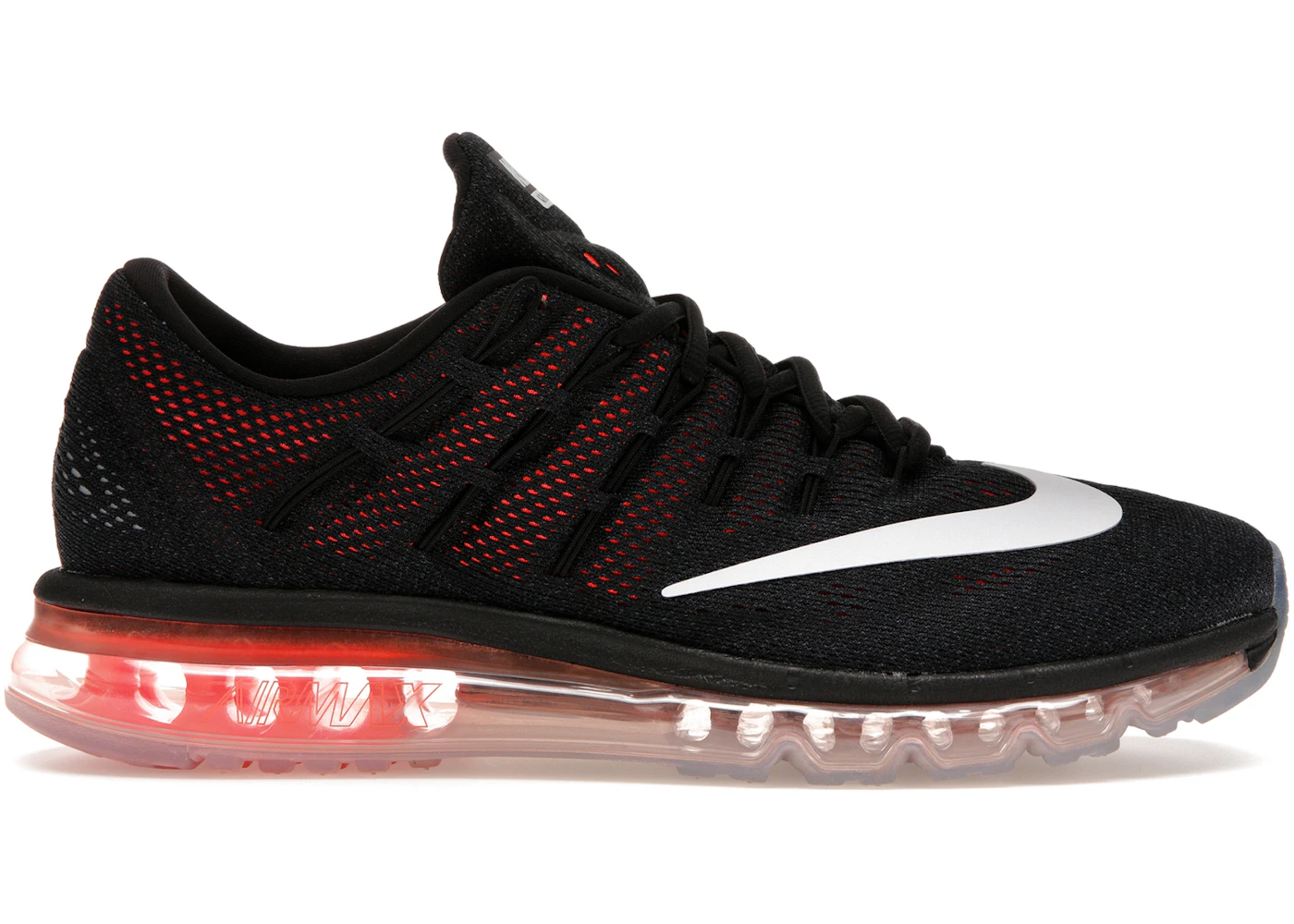 Nike Air Max 2016 Black Total Crimson Men's - 806771-008 - US