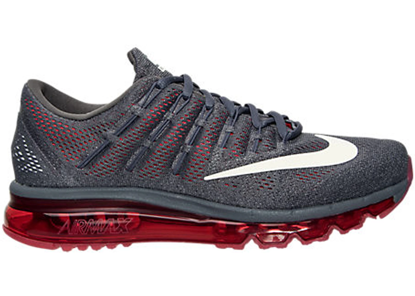 Nike Air Max 2016 Dark Grey Red Herren 806771 016 DE