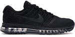 Nike Air Max 2017 en negro monocromático