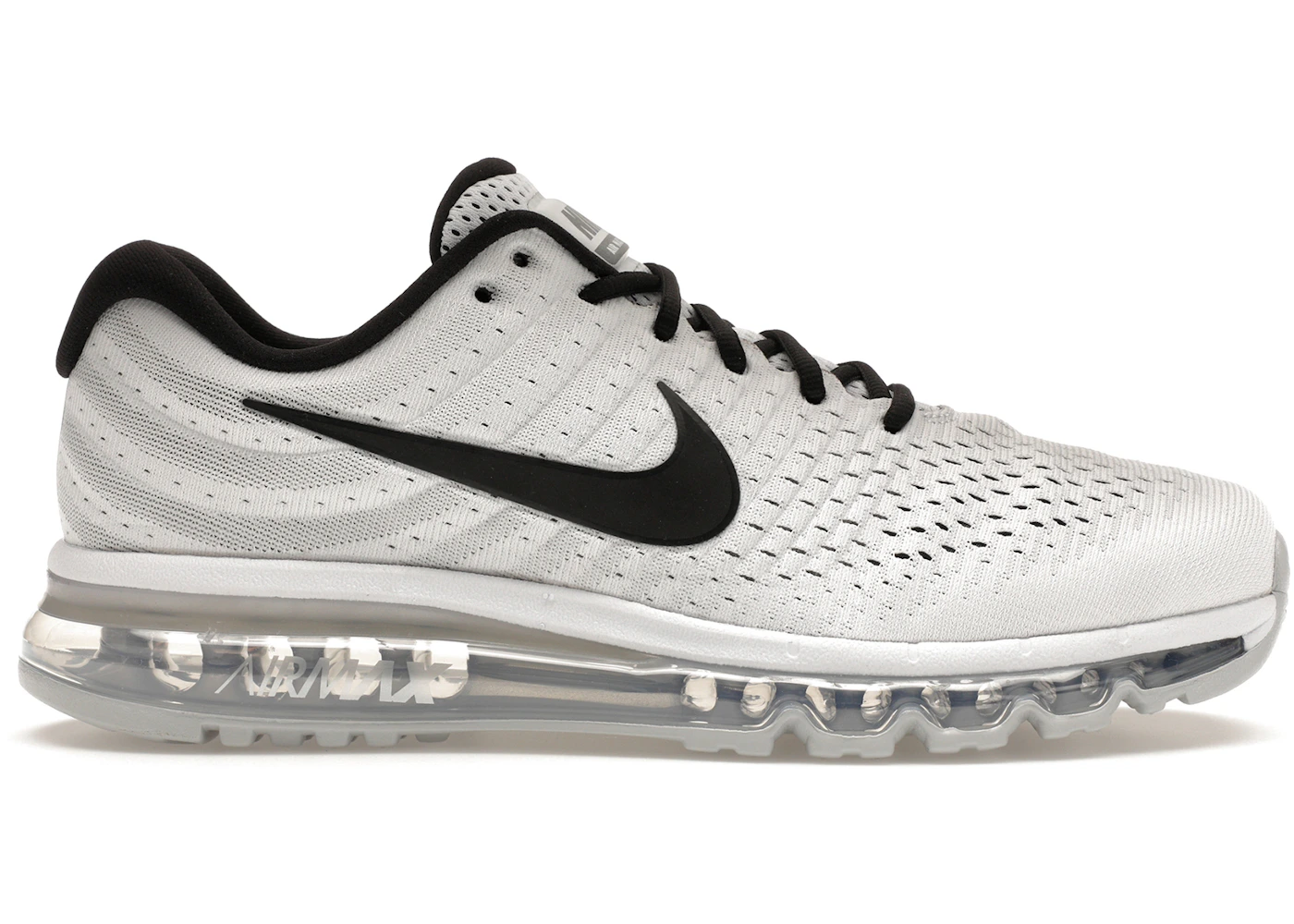 Nike Air Max 2017 White Black Men's 849559-100 US