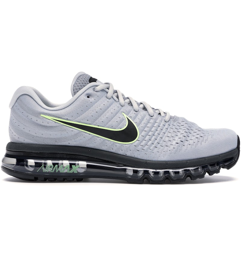 Nike Air Max 2017 Wolf Grey Black Volt Men's 849559-012 US