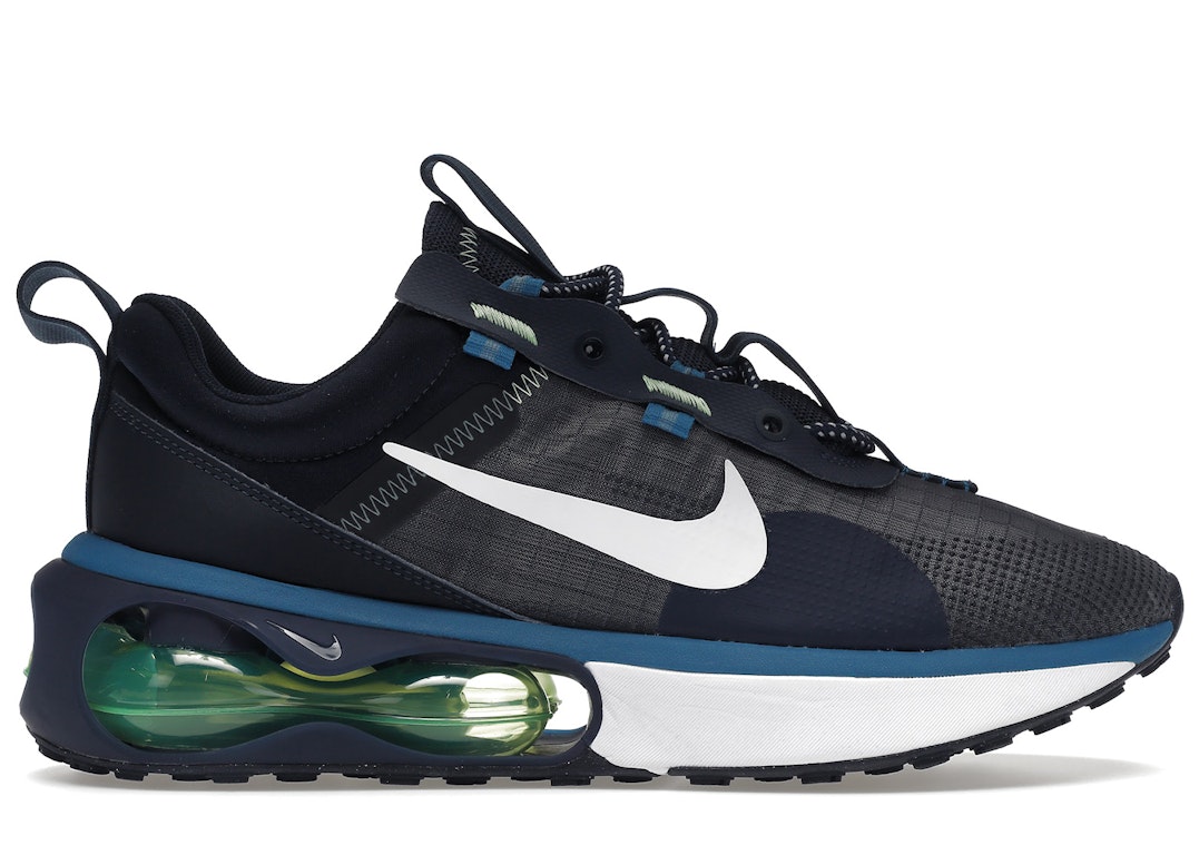 Pre-owned Nike Air Max 2021 Obsidian Lime Glow In Obsidian/lime Glow/brigade Blue