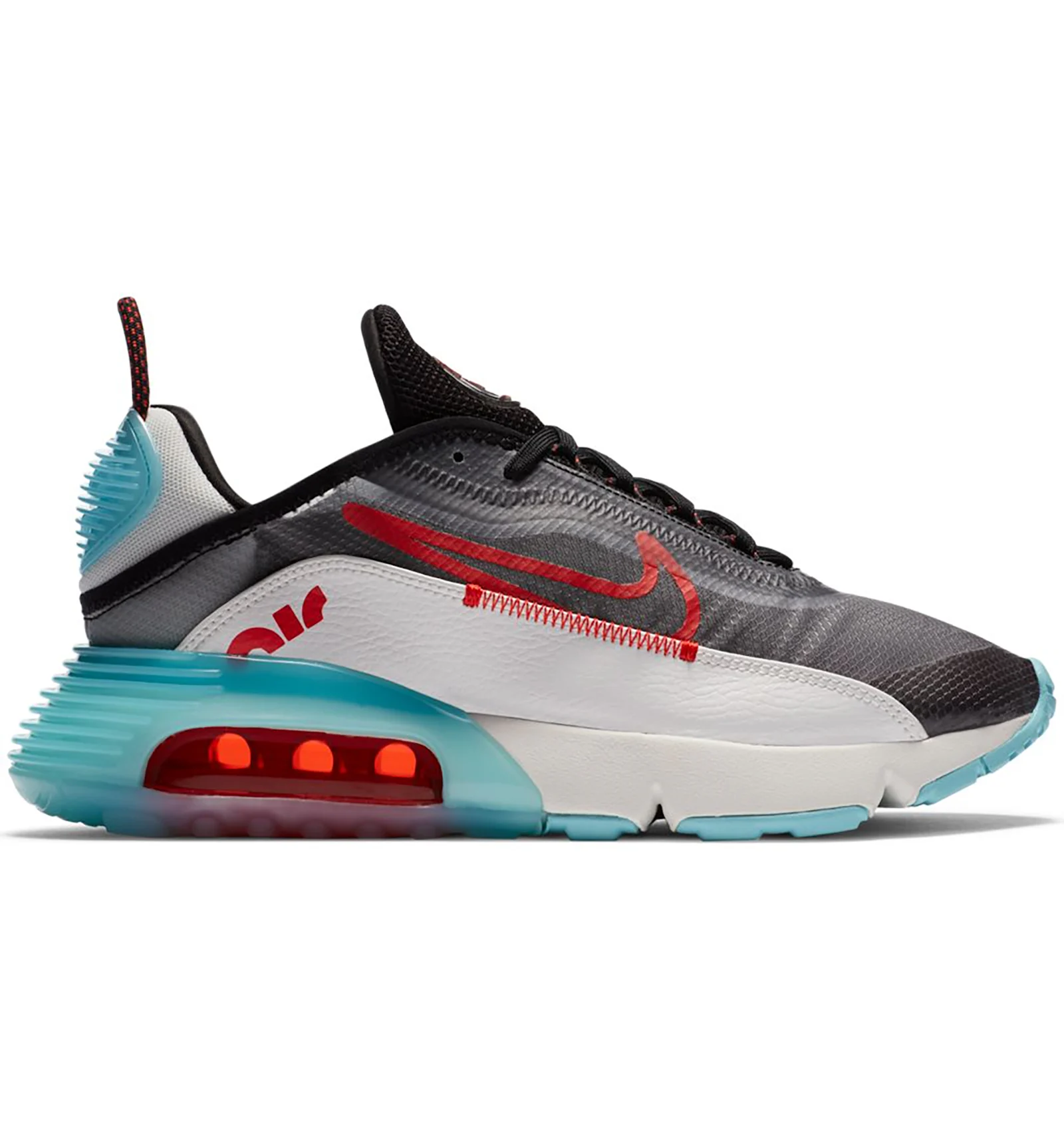 Nike air max 2090 black red hot sale