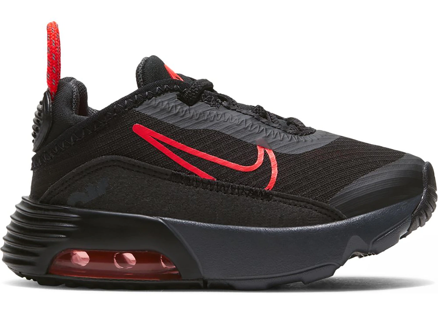 Nike Air Max 2090 Black Bright Crimson (TD) Toddler - CU2092-007 - US
