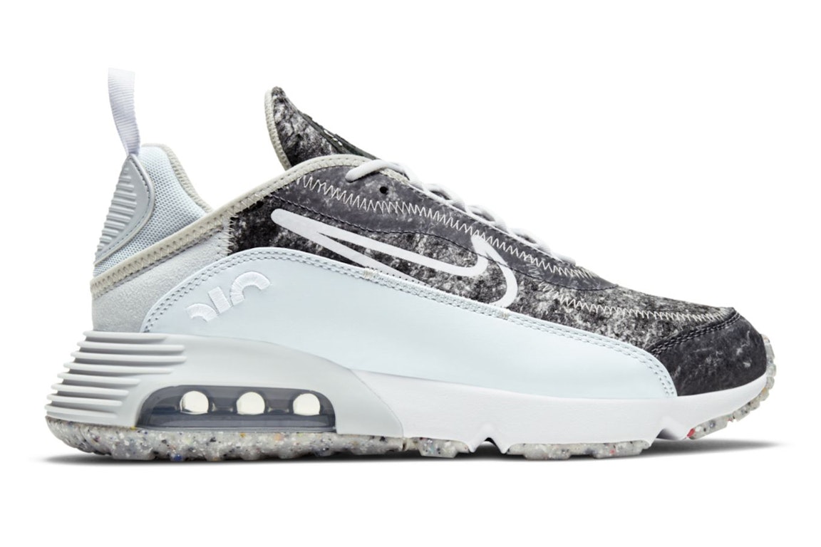 Pre-owned Nike Air Max 2090 Crater Se Aura Light Smoke Grey (women's) In Aura/light Bone/light Smoke Grey