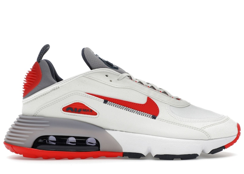 Nike Air Max 2090 White Red Men's - DH7708-100 - US