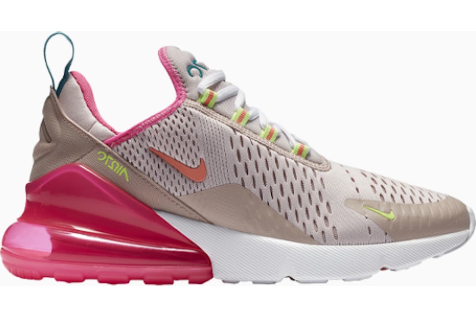 Nike air max 270 rose best sale barely