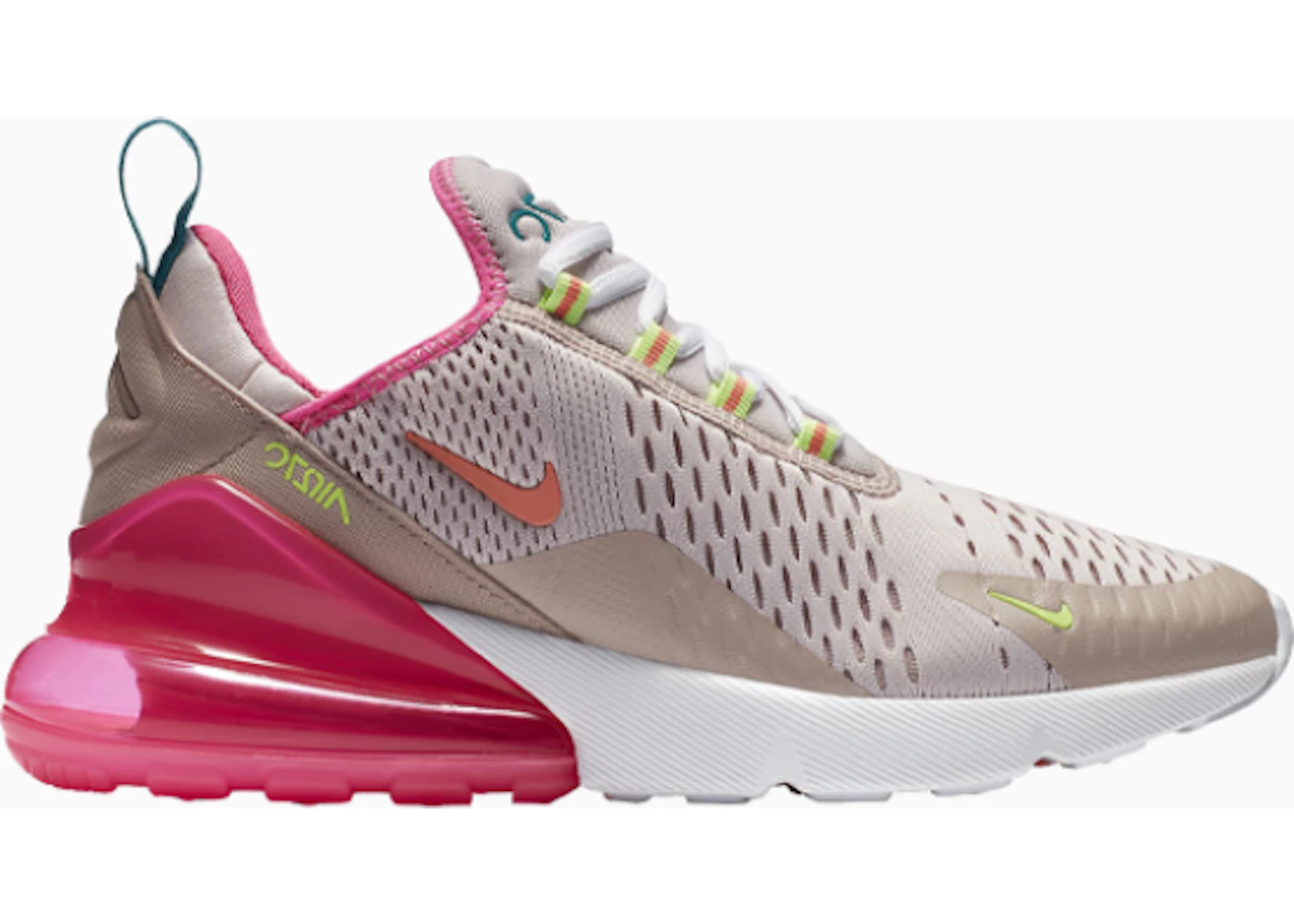 Nike women's air top max 270 particle rose