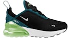 Nike Air Max 270 Black Bright Spruce Volt (PS)