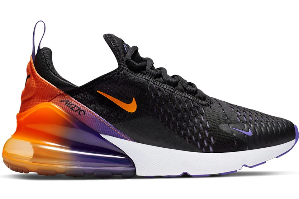 Air max 270 top orange and purple