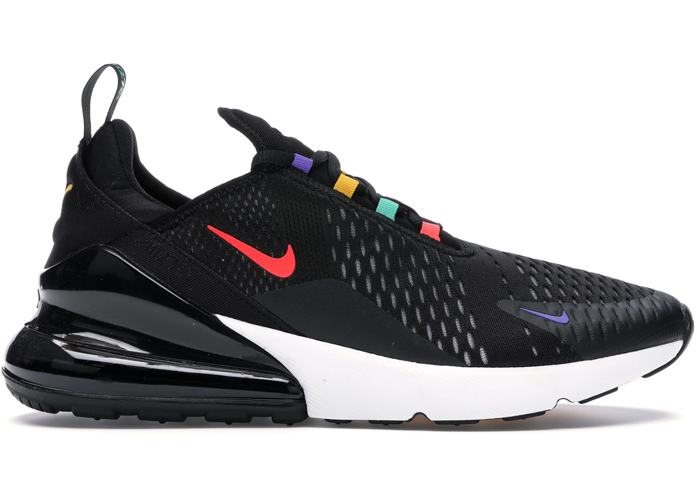Tenis Nike 270 Negros Nike Air Max 270 Negro Multicolor Hombre