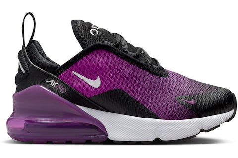 Nike Air Max 270 Noir Violet vif (PS) Style AO2372-044 FR