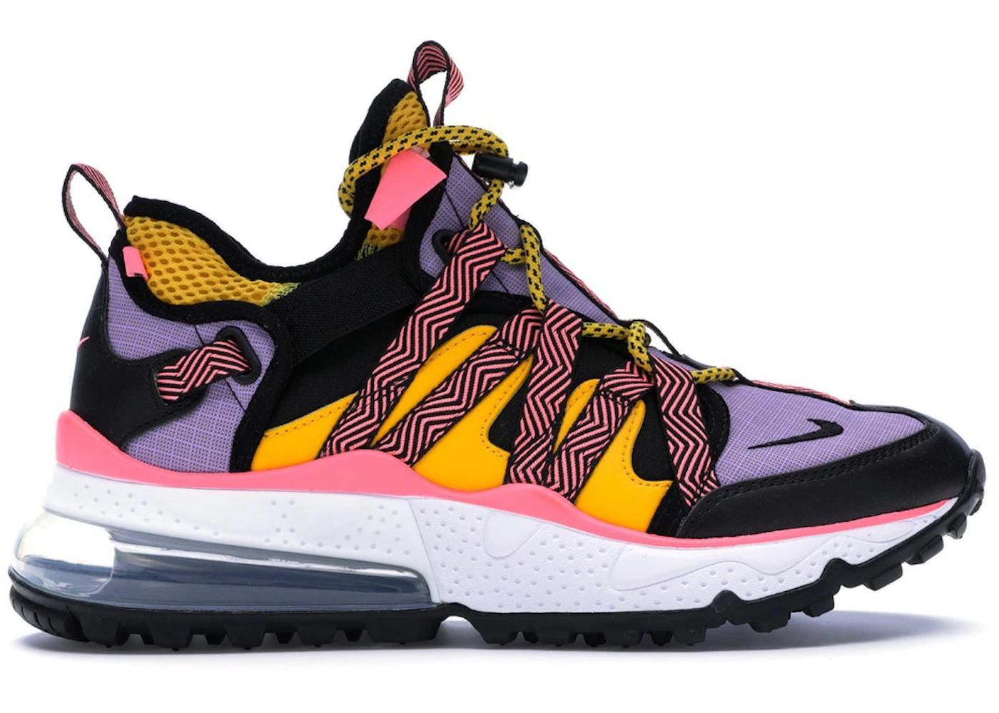 Nike Air Max 270 Bowfin Black Atomic Violet Amarillo Men's