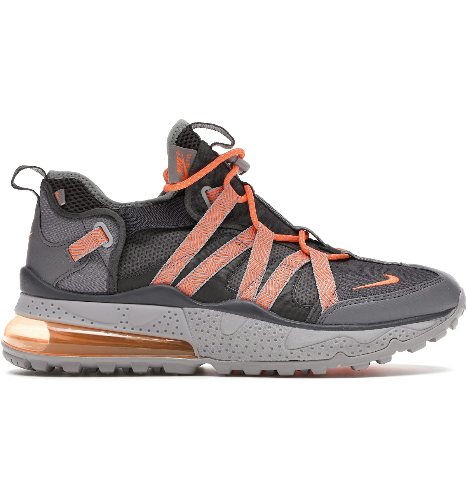 Men's air max 270 top bowfin shoes - russet/black/grey
