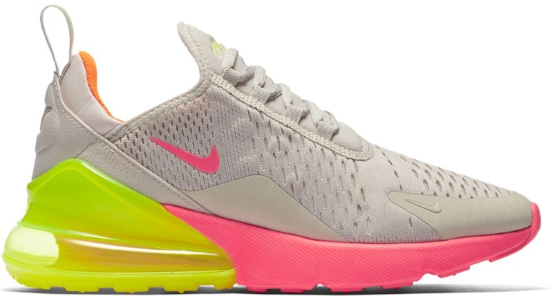 Nike Air Max 270 Desert Sand Hot Punch (Women's)