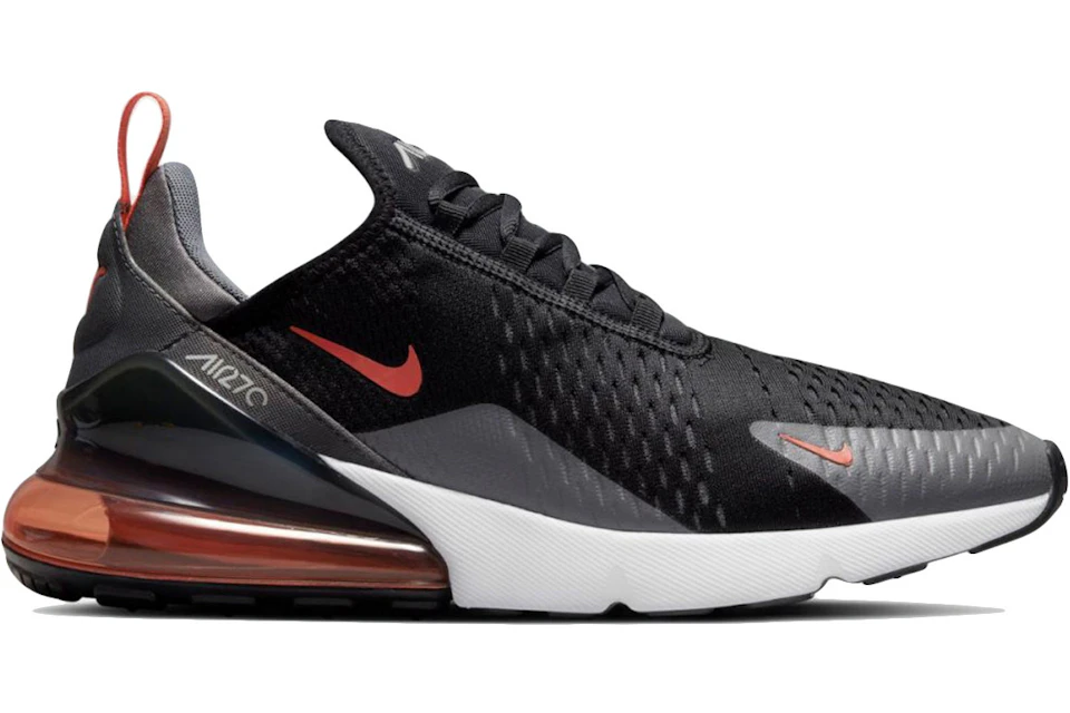 Nike 270 herren schwarz orange Clearance