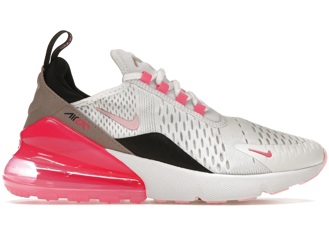 Nike Air Max 270 Essential White Pink Black (Women's) - DM3048-100 - US