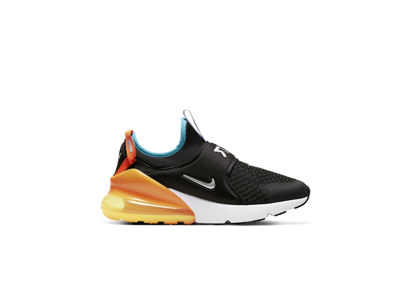 Air max 270 black best sale and rainbow