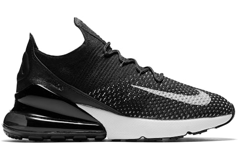 Nike Air Max 270 Flyknit Black White Women s AH6803 001 GB