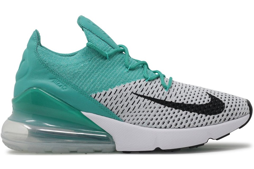 Air max 270 flyknit vert best sale