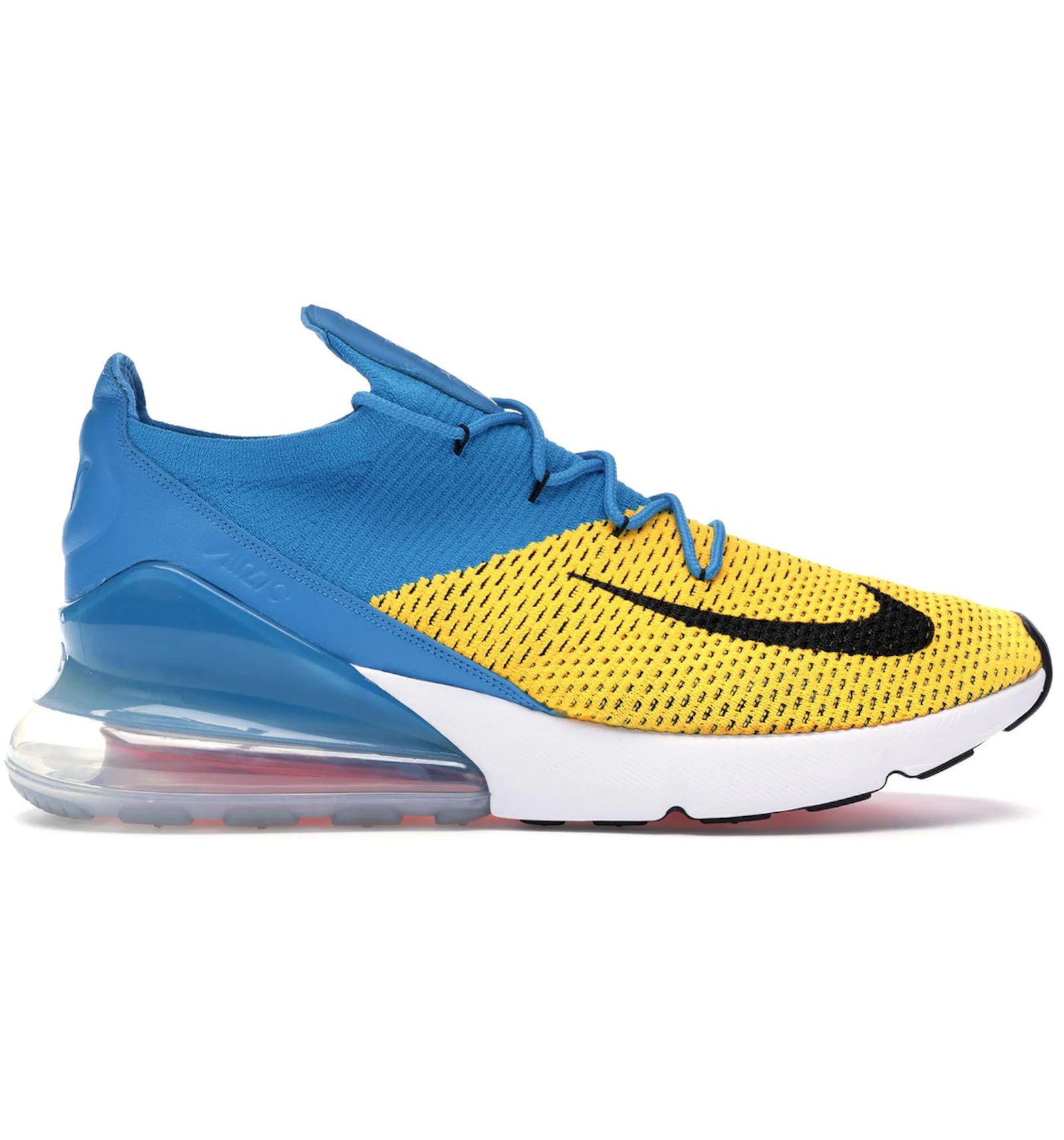 Nike air max top 270 flyknit homme verte