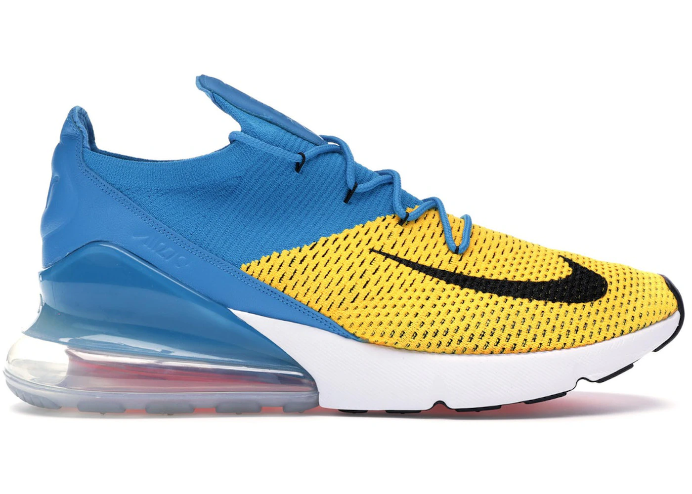 Nike air max 270 flyknit uomo arancione hotsell