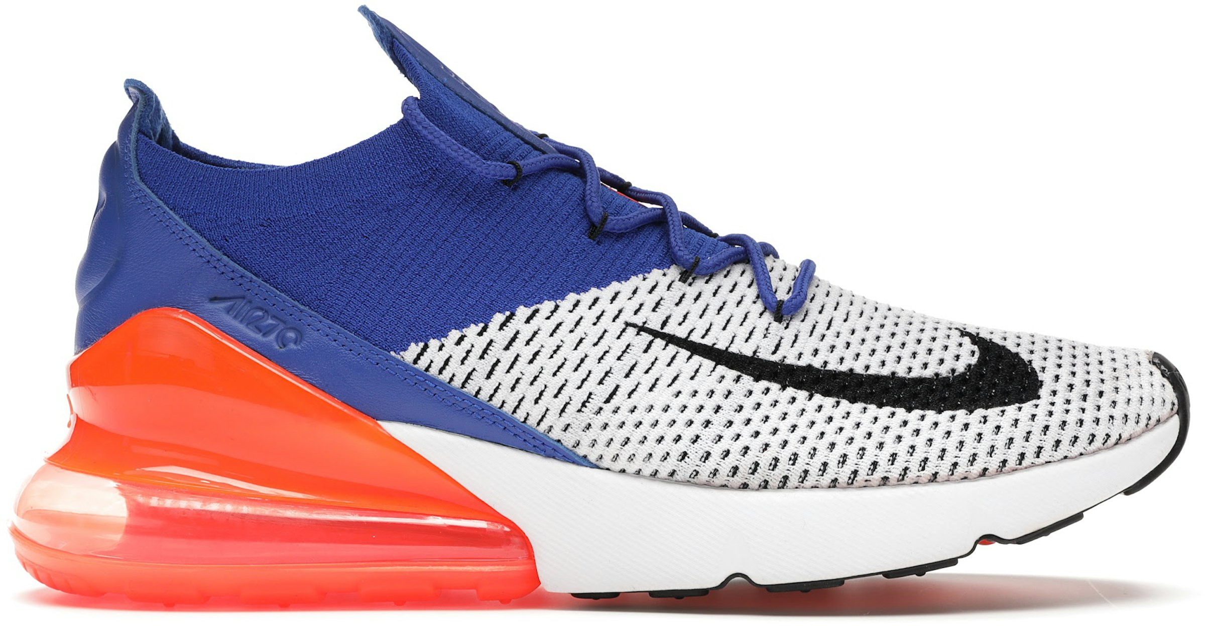 Nike Air 270 Flyknit Blue Total Hombre - - ES