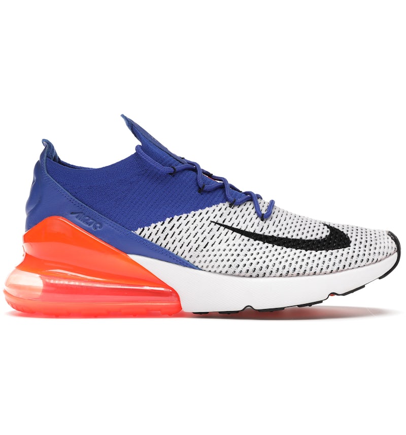 Air max 270 flyknit blue on sale
