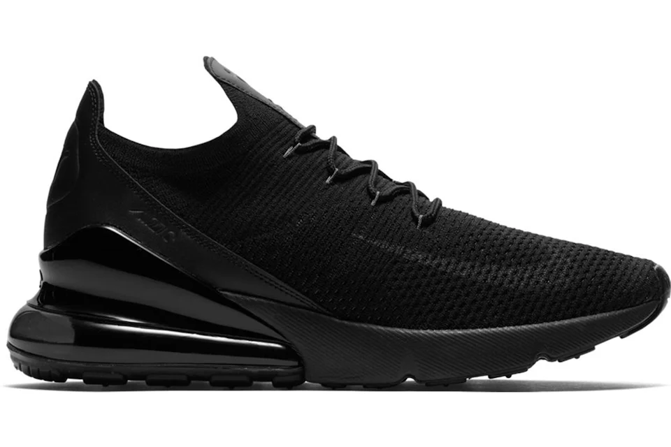 Nike Air Max 270 Flyknit Triple Black