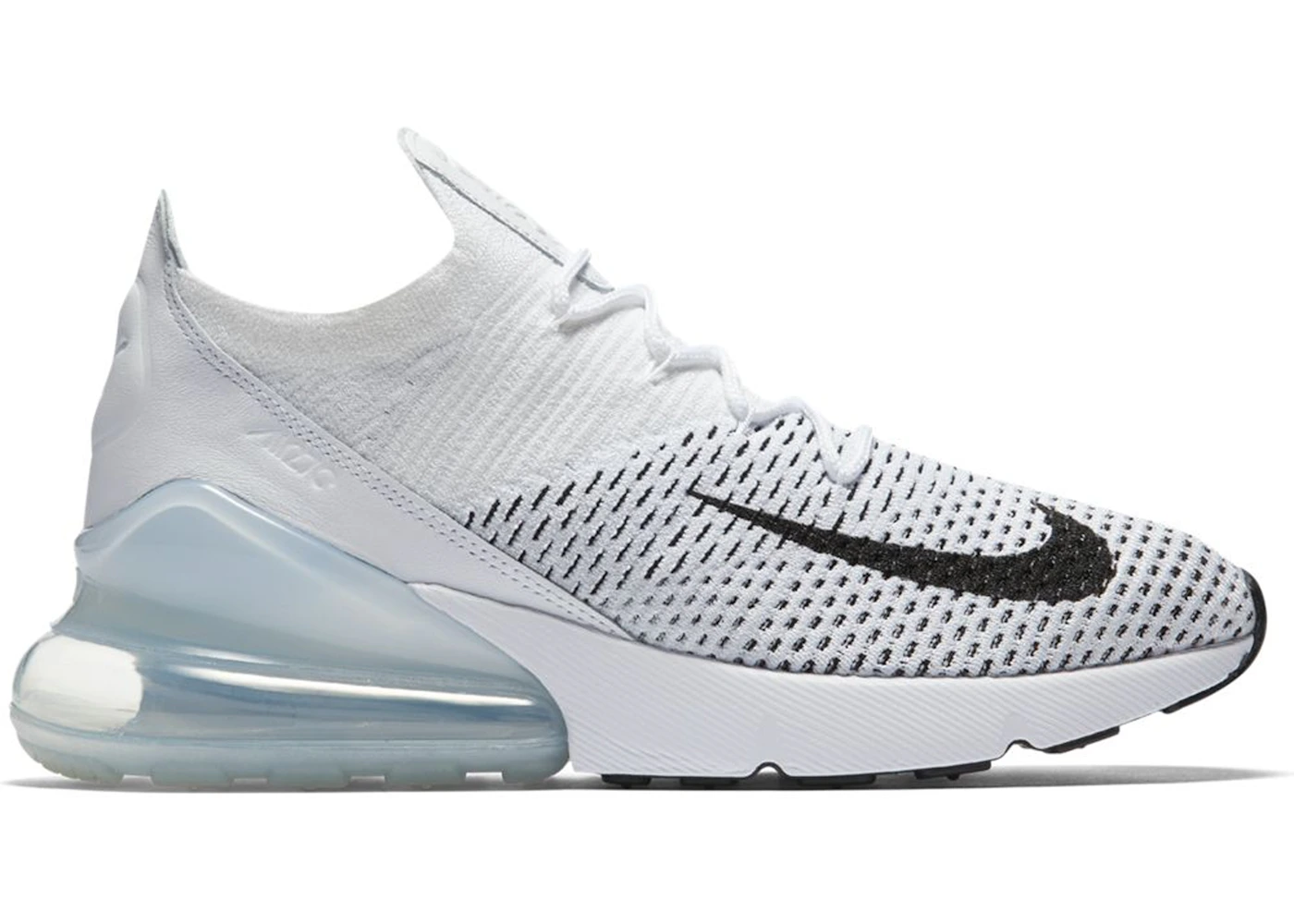 Nike air max 270 flyknit bianche best sale