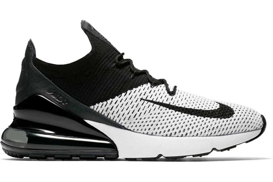 Nike Air Max 270 Flyknit White Black