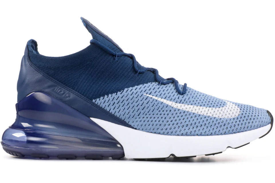 Nike flyknit 270 blue Clearance