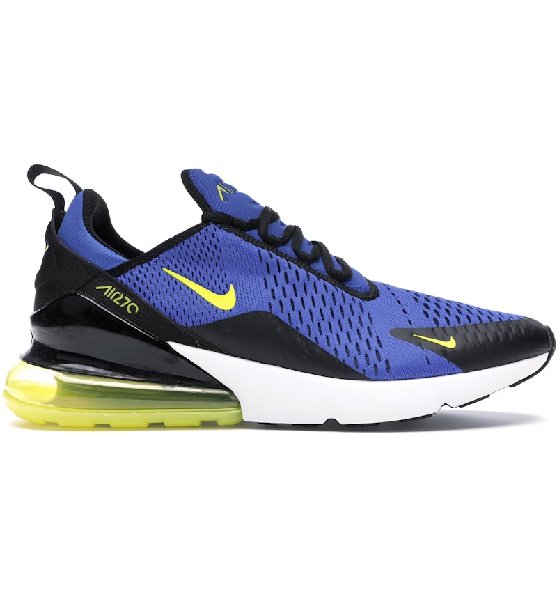 Nike Air Max 270 Game Royal Dynamic Yellow Men's BV2517-400 US