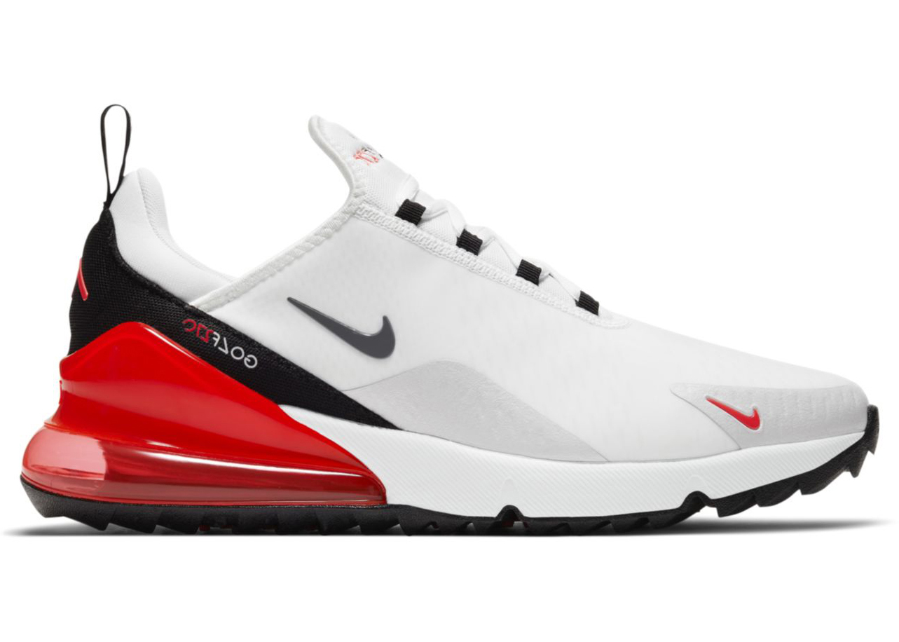 Nike Air Max 270 Golf White Red Men's - CK6483-103 - US