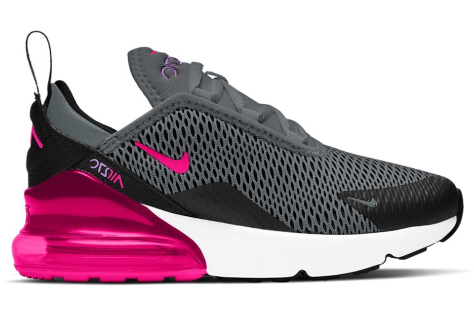 Onverbiddelijk Nylon Ga naar het circuit Nike Air Max 270 Grey Hyper Pink (PS) Kids' - AO2372-031 - US