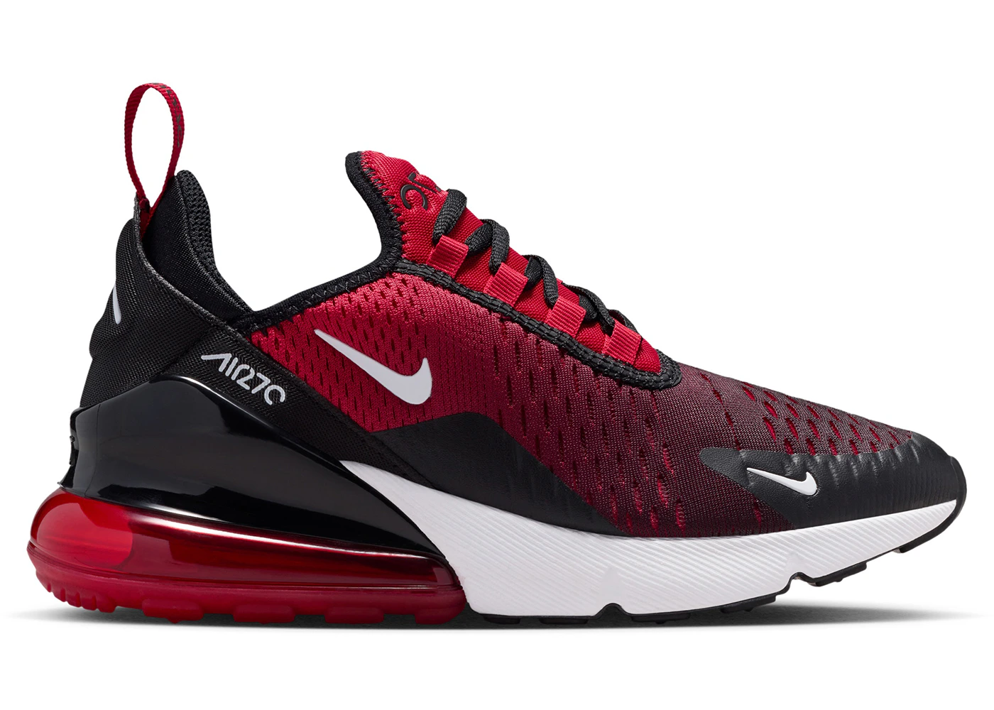 Nike Air Max 270 Gym Red Black White (GS) 943345-603 US