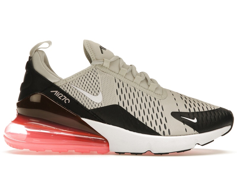 Nike Air Max 270 Light Bone Hot Punch 