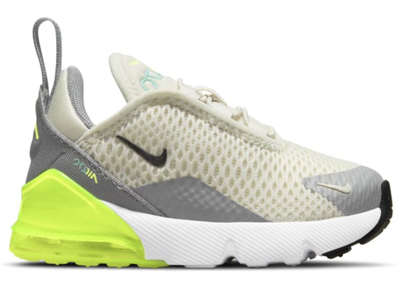 Nike Air Max 270 Light Bone Volt (TD) Toddler - DD1646-030 - US