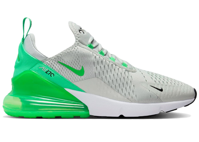 Nike Air Max 270 Light Silver Green Shock