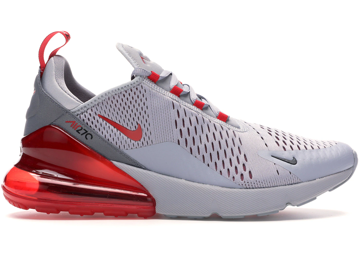 Nike 270 Mens Grey And Red | visitchile.cl