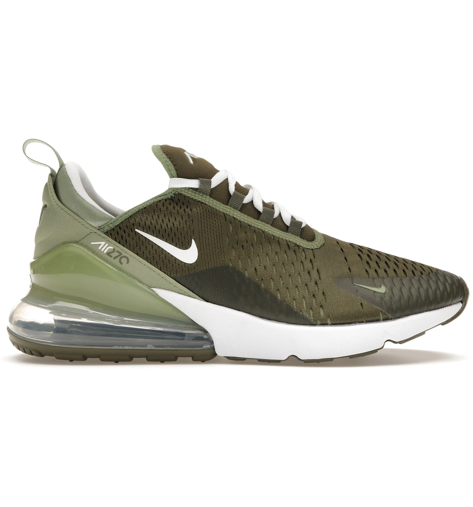 Nike air max 270 white and green Clearance