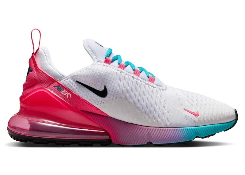 【NIKE】Miami Marlins Nike Air Max 270 Men's Shoes Nike Air Max 270 Miami Marlins Men's - HQ8001-100 - US